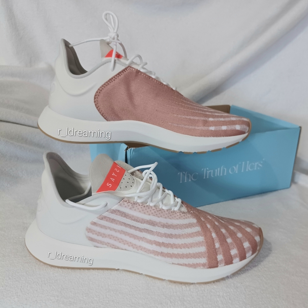 NIB Saysh One Sneakers Size 8 In Hearth Rose - *No Lid*